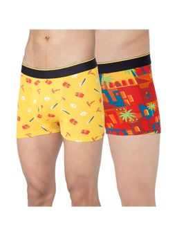 Bummer - Multi-Color Micro Modal Trunks Underwear for Men (Pack of 2)