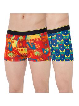 Bummer - Multi-Color Micro Modal Trunks Underwear for Men (Pack of 2)