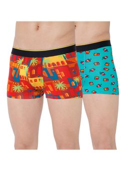 Bummer - Multi-Color Micro Modal Trunks Underwear for Men (Pack of 2)