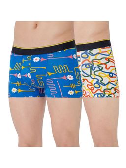 Bummer - Multi-Color Micro Modal Trunks Underwear for Men (Pack of 2)
