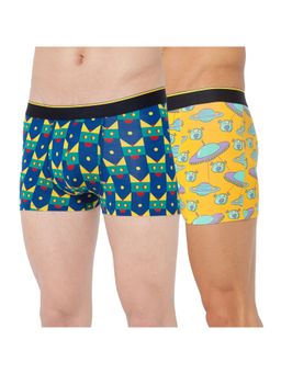 Bummer - Multi-Color Micro Modal Trunks Underwear for Men (Pack of 2)