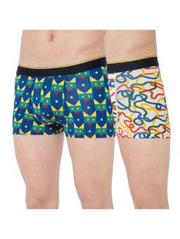 Bummer - Multi-Color Micro Modal Trunks Underwear for Men (Pack of 2)