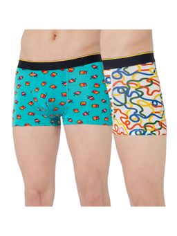 Bummer - Multi-Color Micro Modal Trunks Underwear for Men (Pack of 2)