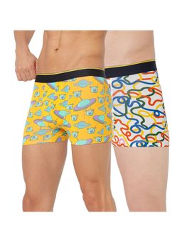 Bummer - Multi-Color Micro Modal Trunks Underwear for Men (Pack of 2)
