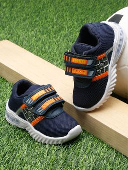 Tiny Bugs - Kids Navy Blue Casual Shoes