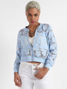 Campus Sutra - Womens Self-Design Flower Jacket