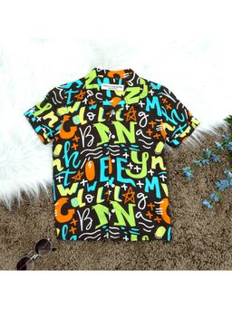The Lion and the Fish - Boys Graphic Print Shirt