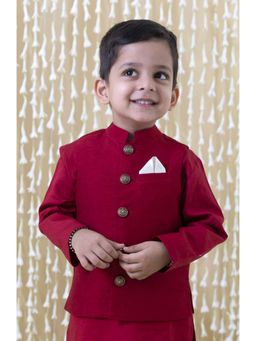 TIBER TABER - Inaayat Bundi for Boys-Maroon