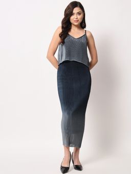 Trend Arrest - Ombre Pleated Co-Ord (Set of 2)