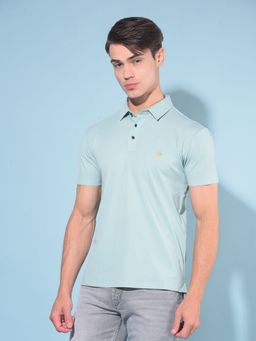 CRIMSOUNE CLUB - Men Green Polo T-Shirt