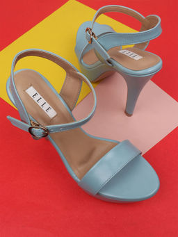ELLE - Blue Women Buckle Sandals