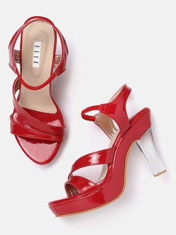 ELLE - Red Women Slip On Sandals