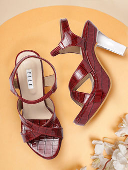 ELLE - Red Women Slip On Sandals