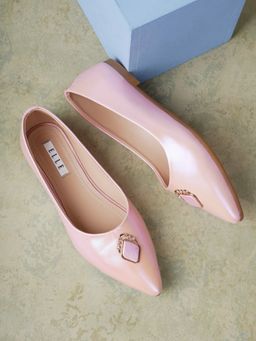 ELLE - Pink Women Slip On Ballerinas