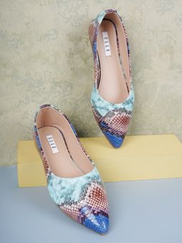 ELLE - Blue Women Slip On Ballerinas