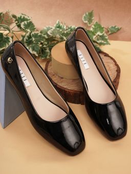 ELLE - Black Women Slip On Ballerinas