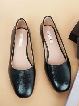 ELLE - Green Women Slip On Ballerinas