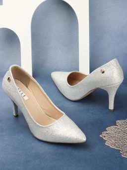 ELLE - Silver Women Slip On Pumps