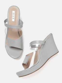 ELLE - Blue Women Slip On Sandals