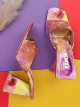 ELLE - Purple Women Slip On Sandals