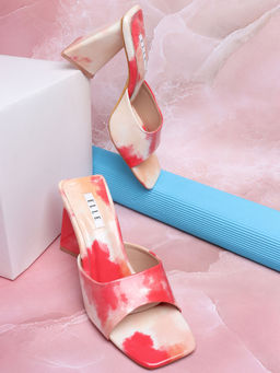 ELLE - Red Women Slip On Sandals