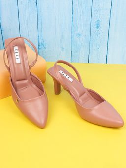 Buy ELLE Black Women Slip On Mules Online
