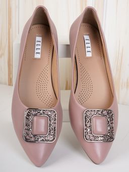 ELLE - Pink Women Slip On Ballerinas