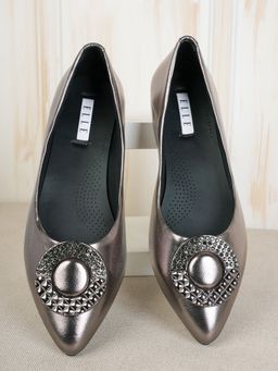 ELLE - Grey Women Slip On Ballerinas