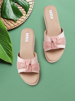 ELLE - Pink Women Slip On Wedges