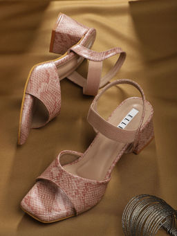 ELLE - Pink Women Slip On Sandals