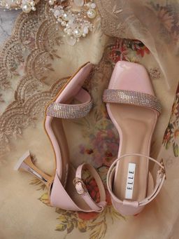 ELLE - Peach Women Buckle Sandals