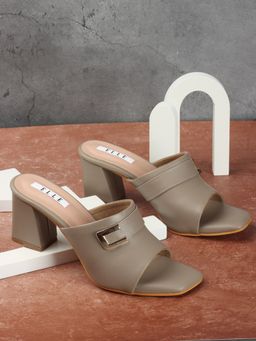 ELLE - Grey Women Slip On Sandals