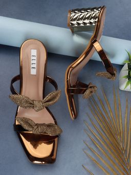 ELLE - Copper Women Slip On Sandals