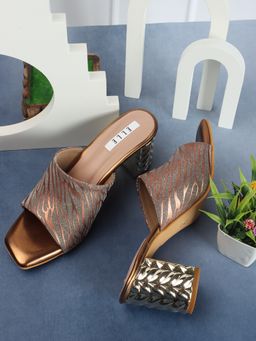 ELLE - Copper Women Slip On Sandals