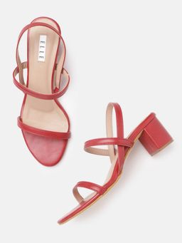 ELLE - Red Women Slip On Sandals