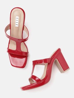 ELLE - Red Women Slip On Sandals