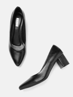 ELLE - Black Women Slip On Pumps