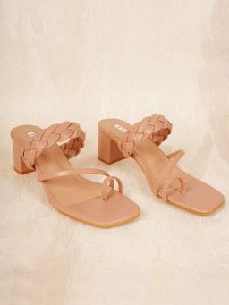 ELLE - Peach Women Slip On Sandals