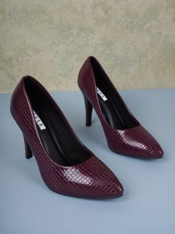 ELLE - Wine Women Slip On Pumps