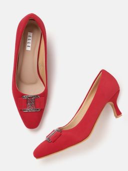 ELLE - Red Women Slip On Pumps