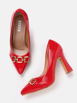 ELLE - Red Women Slip On Pumps