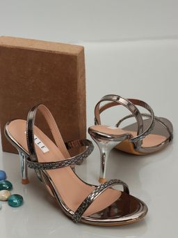 ELLE - Metallic Women Slip On Sandals