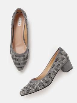 ELLE - Grey Women Slip On Pumps