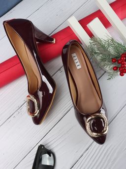 ELLE - Red Women Slip On Pumps