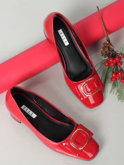 ELLE - Red Women Slip On Pumps