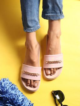 ELLE - Pink Women Slip On Flats