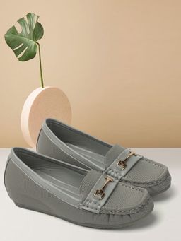 ELLE - Grey Women Slip On Loafers