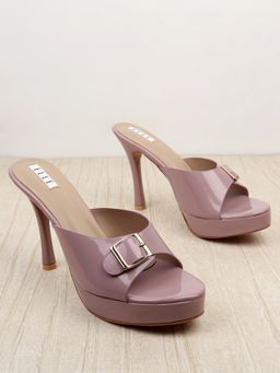 ELLE - Mauve Women Buckle Sandals