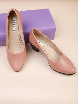 ELLE - Peach Women Slip On Pumps