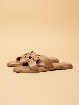 ERIDANI - Beige Chloee Casual Flats
